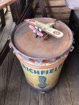画像17: Vintage RICHFIELD Oil 115lb Drum Can (R709)