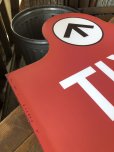 画像12: USA Wendy's Restaurant Drive Thru Exit Sign (R712)