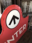 画像4: USA Wendy's Restaurant Drive Thru Enter Sign (R711)
