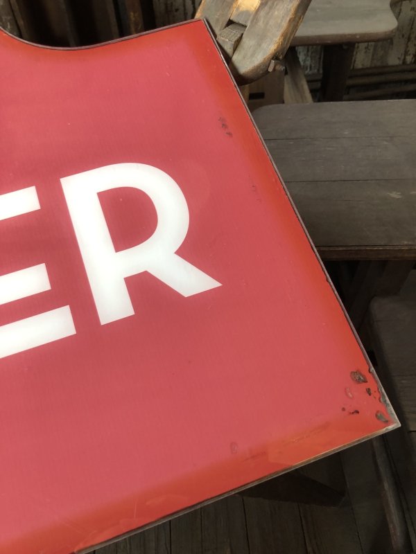 画像5: USA Wendy's Restaurant Drive Thru Enter Sign (R711)