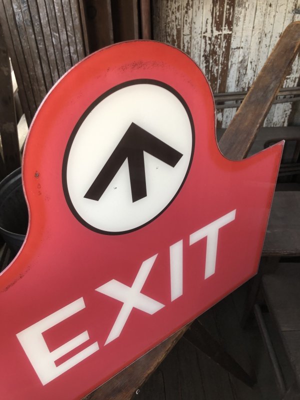 画像4: USA Wendy's Restaurant Drive Thru Exit Sign (R712)