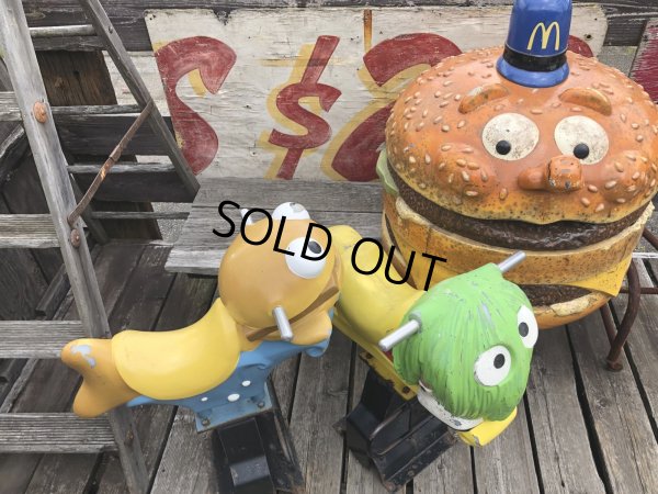 画像15: 70s Vintage McDonald's Filet-O-Fish Playground Ride-On (R631)