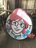 U.S.A Wendy's Restaurant Wendy Logo Huge Sign 106x115cm (R714)