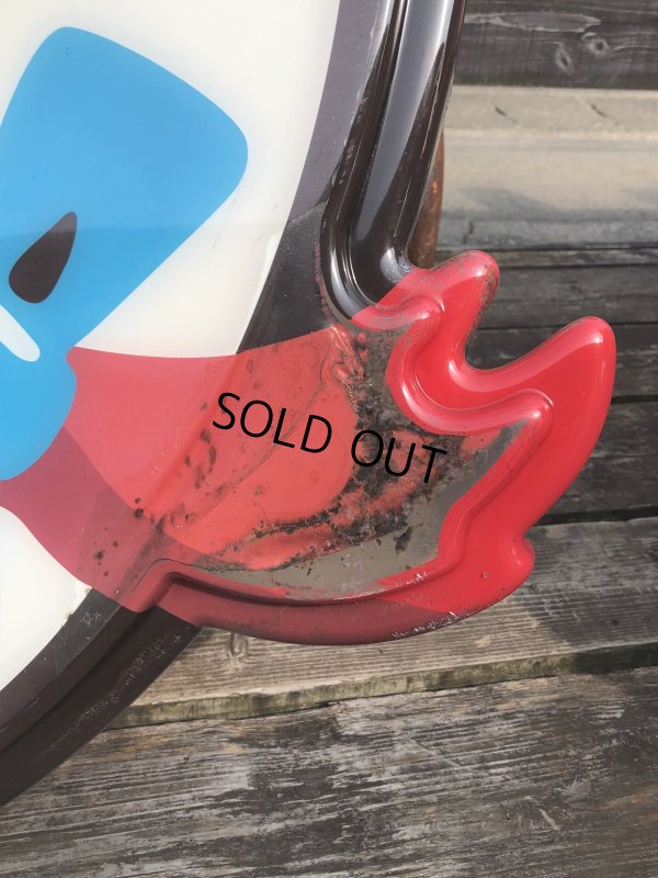 画像14: U.S.A Wendy's Restaurant Wendy Logo Huge Sign 106x115cm (R714)