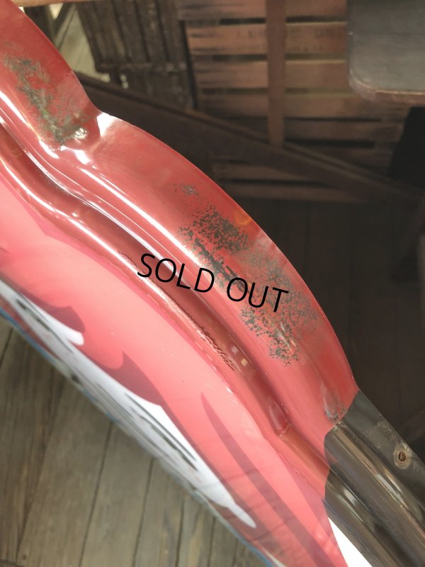 画像12: U.S.A Wendy's Restaurant Wendy Logo Huge Sign 106x115cm (R714)