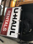 画像23: U-HAUL RENTALS Double Sided Store Display Sign w/Bracket Hanger (R715)