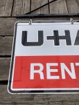 画像15: U-HAUL RENTALS Double Sided Store Display Sign w/Bracket Hanger (R715)