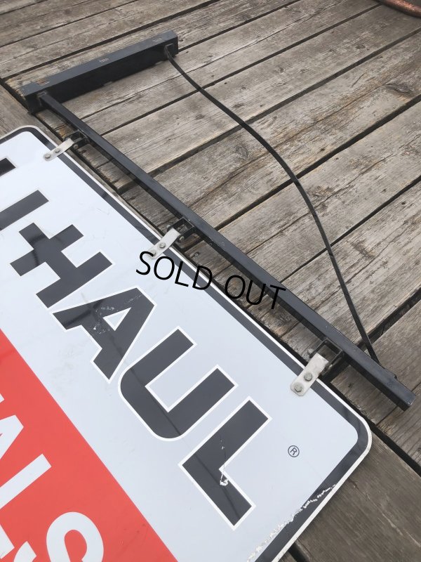 画像8: U-HAUL RENTALS Double Sided Store Display Sign w/Bracket Hanger (R715)