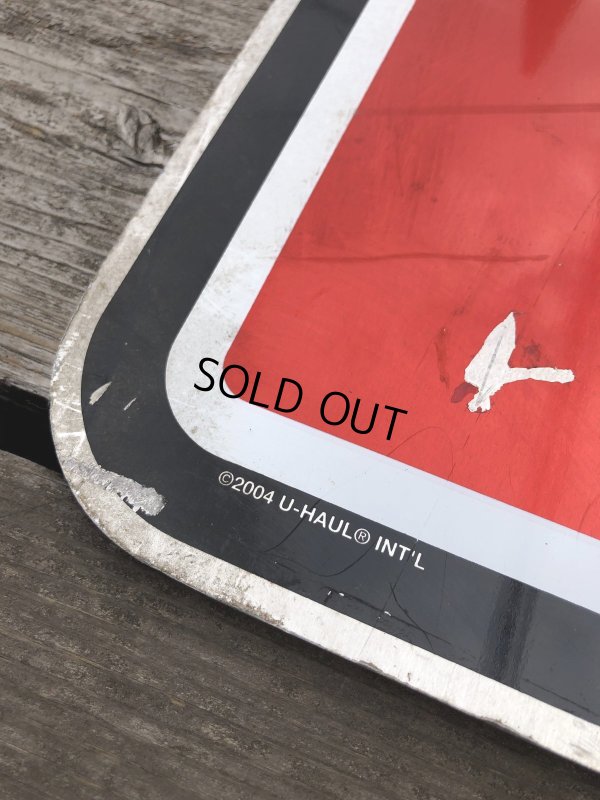 画像5: U-HAUL RENTALS Double Sided Store Display Sign w/Bracket Hanger (R715)