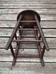 画像12: Antique Wooden BAR Stool (R717)