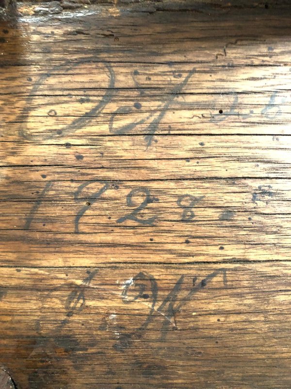 画像12: Antique Wooden BAR Stool (R716)