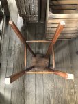 画像10: Antique Wooden BAR Stool (R716)
