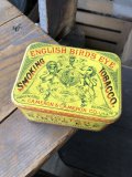 Vintage Advertising Cigarette Smoking Tobacco Tin Can ENGLISH BIRD'S EYE  (R722)