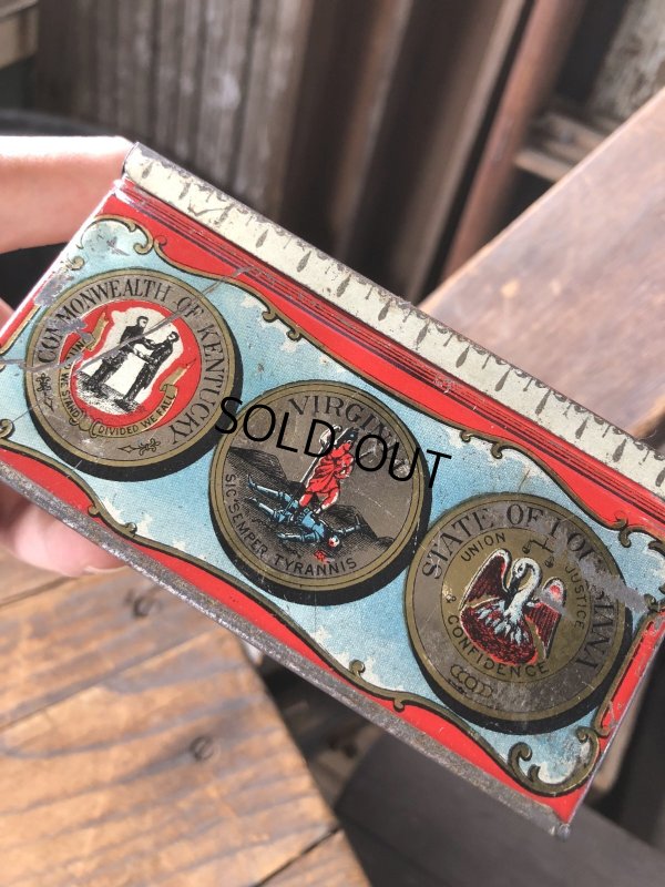 画像2: Vintage Advertising Cigarette Smoking Tobacco Tin Can HARRY WEISSINGER TOB. Co. (R723)