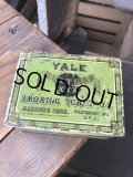 Vintage Advertising Cigarette Smoking Tobacco Tin Can YALE  (R721)