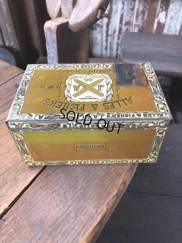 画像4: Vintage Advertising Cigarette Smoking Tobacco Tin Can ALLES & FISHER'S J.A. (R720)
