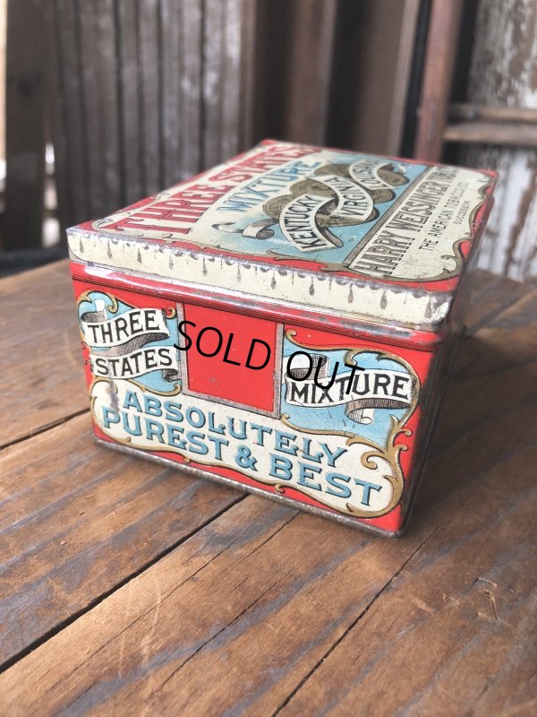 画像7: Vintage Advertising Cigarette Smoking Tobacco Tin Can HARRY WEISSINGER TOB. Co. (R723)