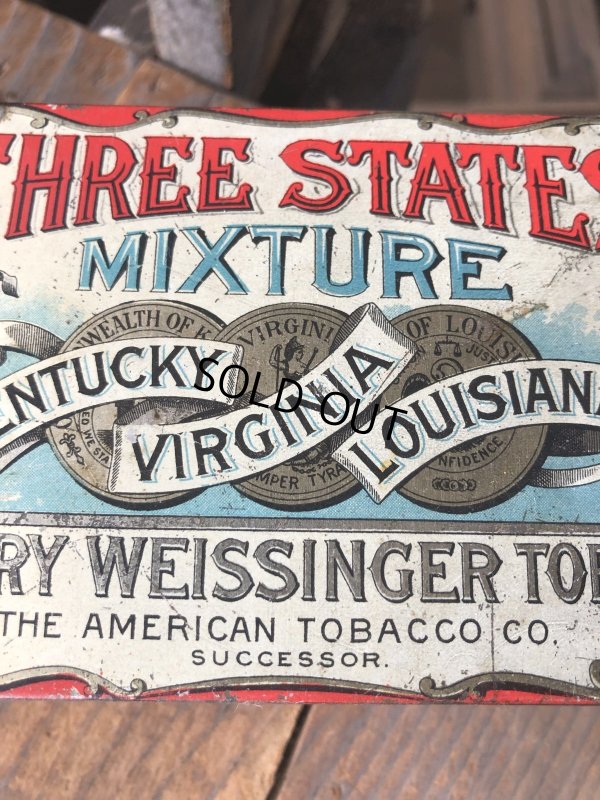 画像8: Vintage Advertising Cigarette Smoking Tobacco Tin Can HARRY WEISSINGER TOB. Co. (R723)