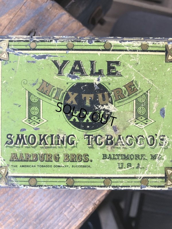 画像6: Vintage Advertising Cigarette Smoking Tobacco Tin Can YALE  (R721)