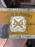 画像6: Vintage Advertising Cigarette Smoking Tobacco Tin Can ALLES & FISHER'S J.A. (R720)