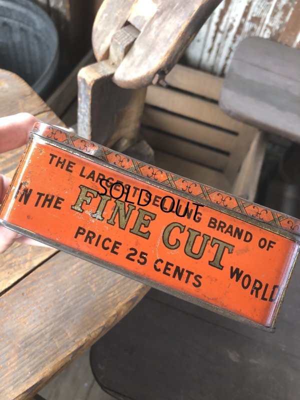 画像9: Vintage Advertising Cigarette Smoking Tobacco Tin Can TIGER CHEWING TOBACCO (R718)