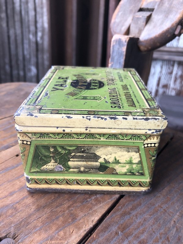 画像5: Vintage Advertising Cigarette Smoking Tobacco Tin Can YALE  (R721)