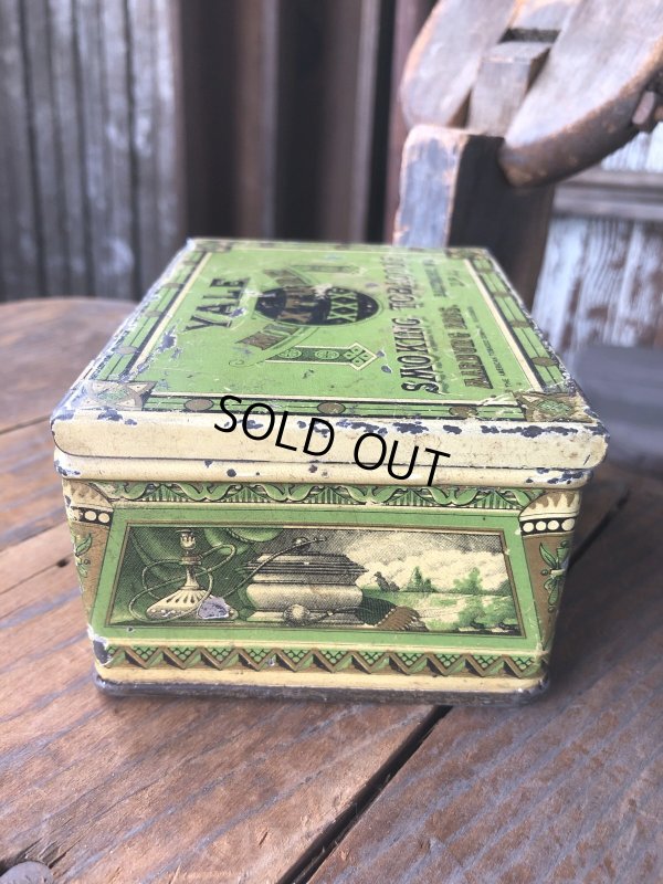 画像5: Vintage Advertising Cigarette Smoking Tobacco Tin Can YALE  (R721)
