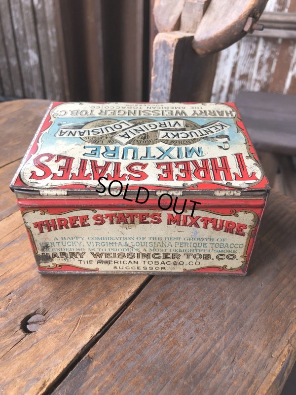 画像6: Vintage Advertising Cigarette Smoking Tobacco Tin Can HARRY WEISSINGER TOB. Co. (R723)
