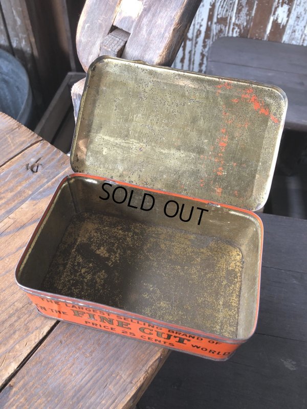 画像2: Vintage Advertising Cigarette Smoking Tobacco Tin Can TIGER CHEWING TOBACCO (R718)