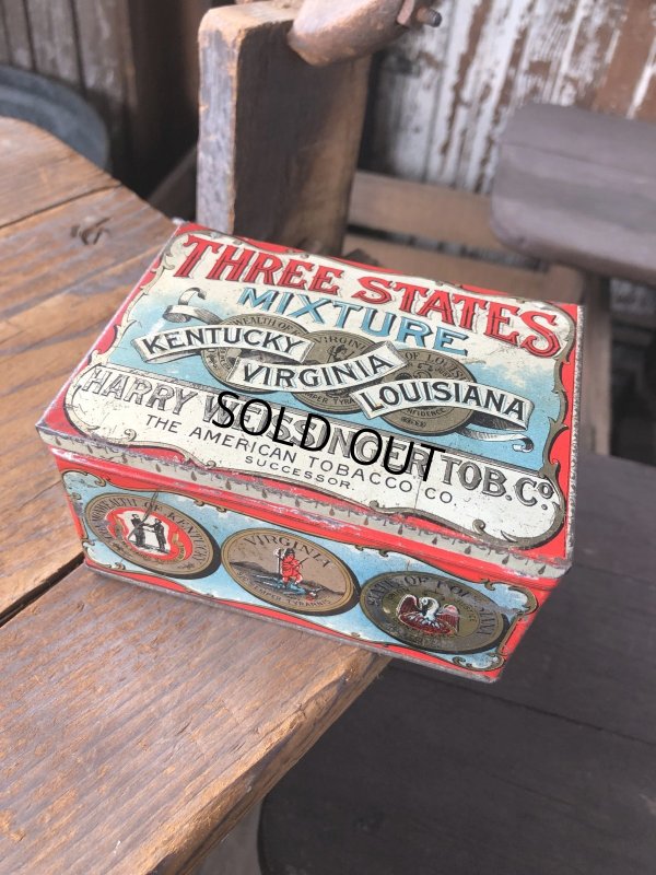 画像3: Vintage Advertising Cigarette Smoking Tobacco Tin Can HARRY WEISSINGER TOB. Co. (R723)