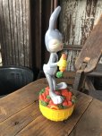 画像5: 70s Vintage R.Dakin W/Bank Figure Looney Tunes Bugs Bunny (R729) 