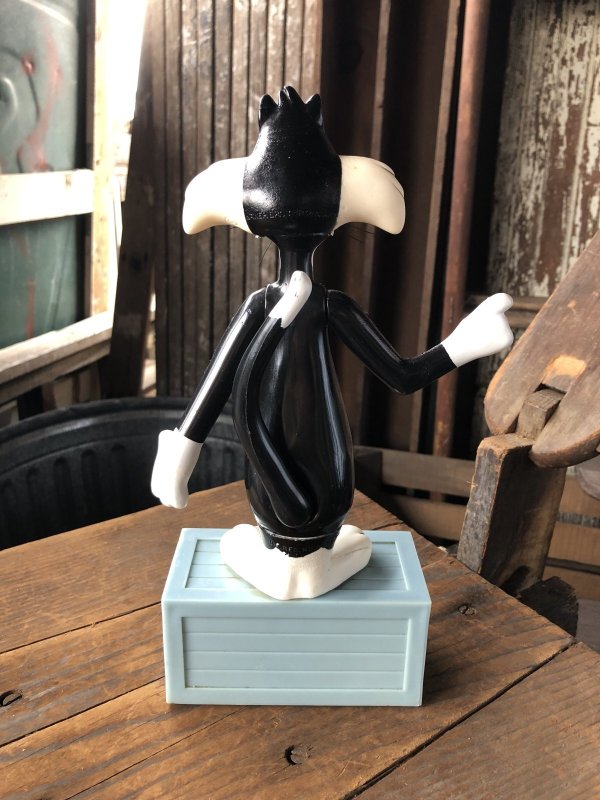 画像3: 70s Vintage R.Dakin W/Bank Figure Looney Tunes  Sylvester (R728) 