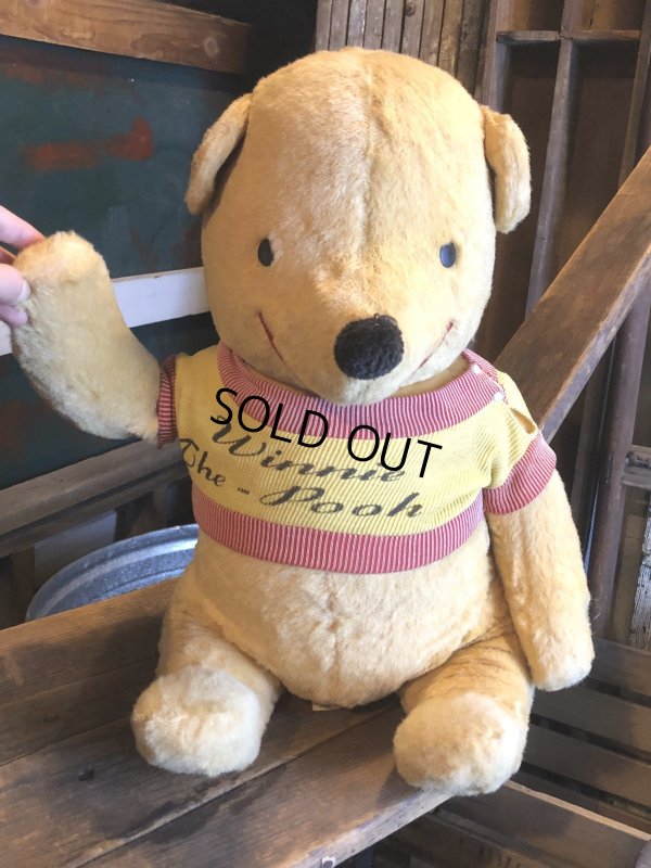 画像10: 60s Vintage Gund J Swedlin Walt Disney Winnie the Pooh Plush Doll (R724)