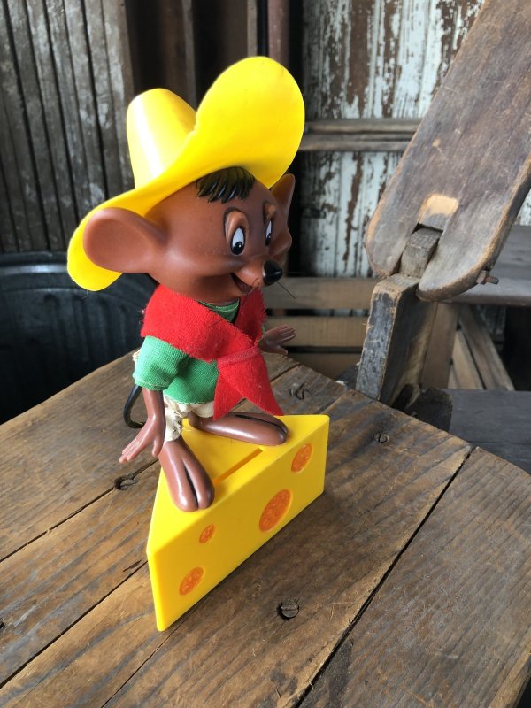 画像7: 70s Vintage R.Dakin W/Bank Figure Looney Tunes Speedy Gonzales (R725) 