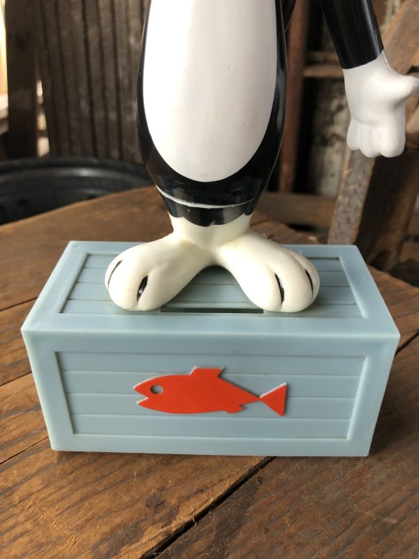 画像7: 70s Vintage R.Dakin W/Bank Figure Looney Tunes  Sylvester (R728) 