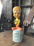 70s Vintage R.Dakin W/Bank Figure Looney Tunes Tweety (R727) 