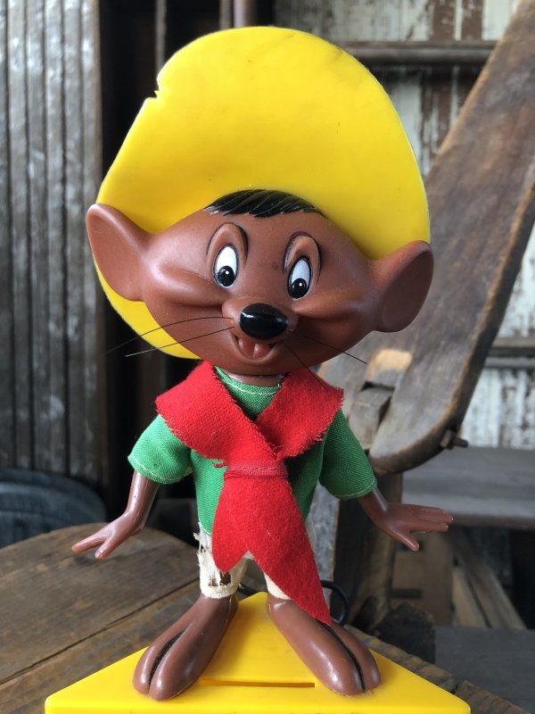 画像9: 70s Vintage R.Dakin W/Bank Figure Looney Tunes Speedy Gonzales (R725) 