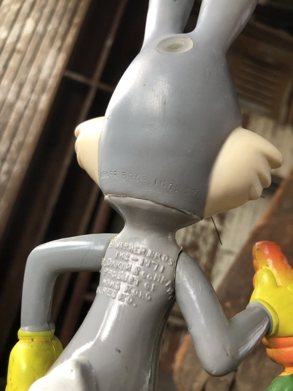 画像4: 70s Vintage R.Dakin W/Bank Figure Looney Tunes Bugs Bunny (R729) 