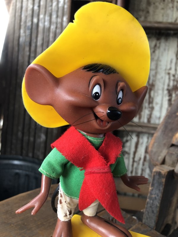 画像10: 70s Vintage R.Dakin W/Bank Figure Looney Tunes Speedy Gonzales (R725) 
