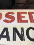 画像7: Vintage USA Hand Painted “CLOSED ENTRANCE” Metal Road Sign (R733) 
