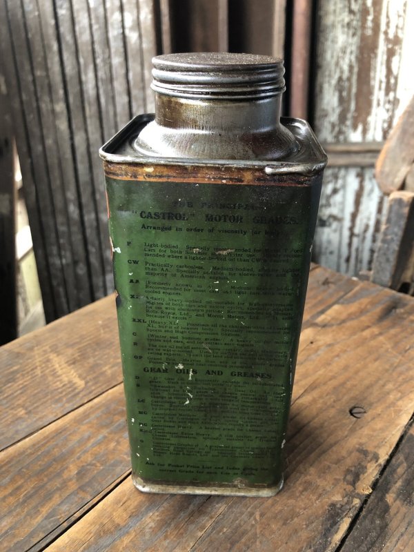 画像2: 20s Antique WAKEFIELD Castrol Gear Oil Can (R752)