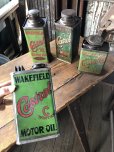 画像12: 20s Antique WAKEFIELD Castrol Motor Oil Can (R751)