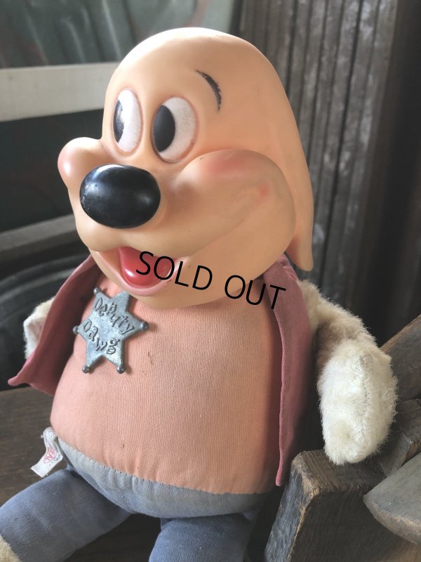 画像9: 60s Vintage IDEAL Terry Toons Deputy Dawg Rubber Face Doll (R764) 