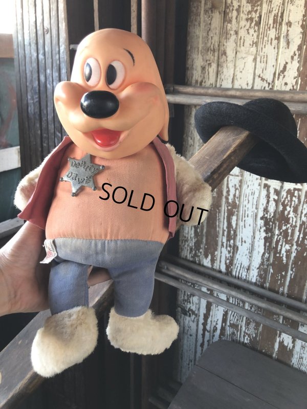画像14: 60s Vintage IDEAL Terry Toons Deputy Dawg Rubber Face Doll (R764) 