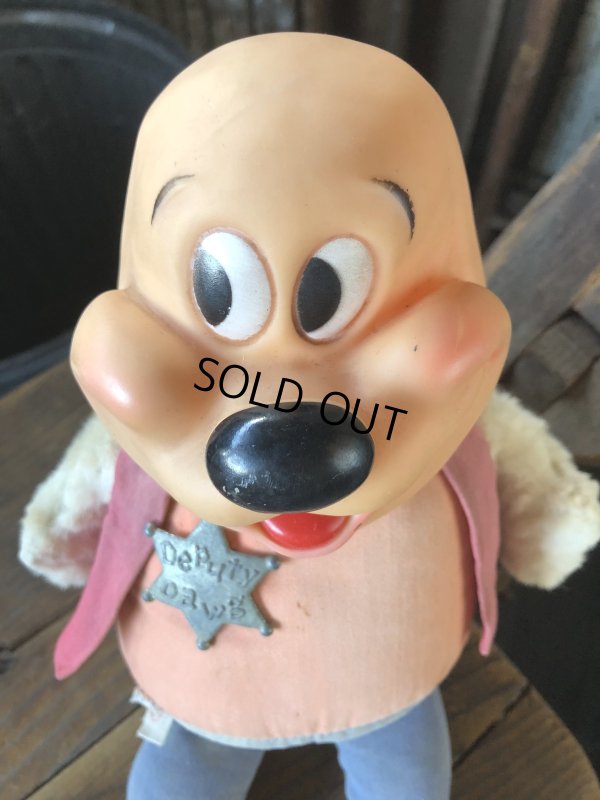 画像10: 60s Vintage IDEAL Terry Toons Deputy Dawg Rubber Face Doll (R764) 