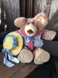 画像11: 80s Vintage Hattie Furskin Bear Plush Doll Coleco (R769) 