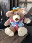 画像3: 80s Vintage Hattie Furskin Bear Plush Doll Coleco (R769) 