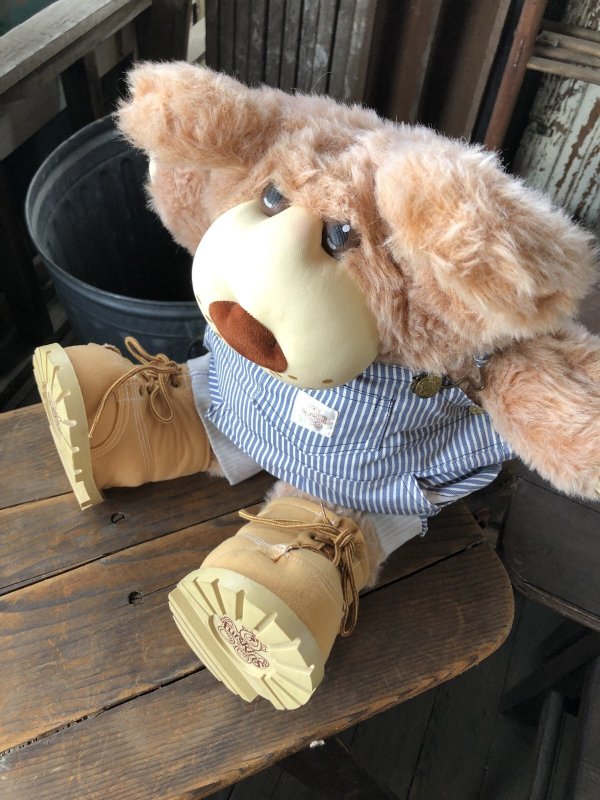 画像11: 80s Vintage Dudley Furskin Bear Plush Doll Coleco (R771) 