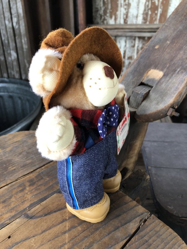 画像2: 80s Vintage Farrell Furskin Bear Mini Plush Doll Wendy's (R767) 
