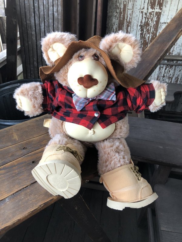 画像2: 80s Vintage Farrell Furskin Bear Plush Doll Coleco (R770) 